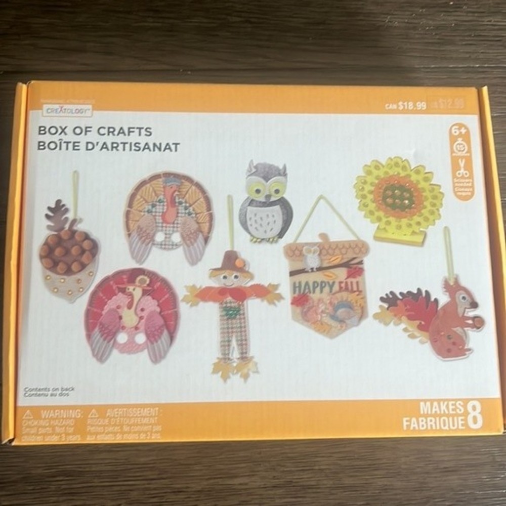 CREATOLOGY Crafts Kit Christmas And Thanksgiving 2 holidayCraft Kits
